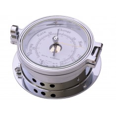Chrome Barometer 140mm